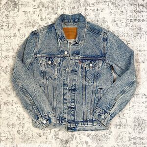 Vintage Levis Premium Trucker Jean Denim Punk Retro Jacket - Women's Small